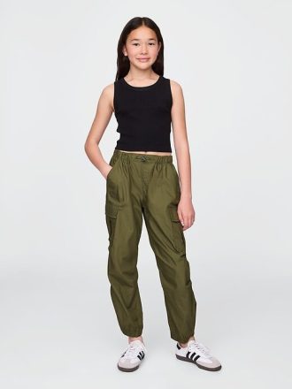 Pantaloni cargo paracadute per bambini