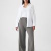 Pantaloni comodi con cuciture a gamba larga Pantaloni comodi con cuciture a gamba larga