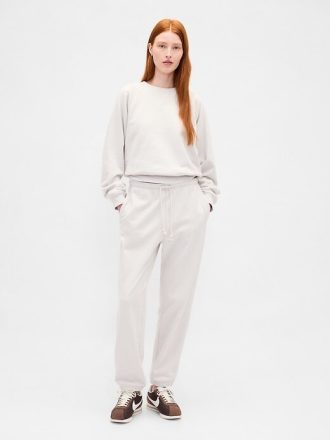 Pantaloni da jogging aderenti in French Terry pesante