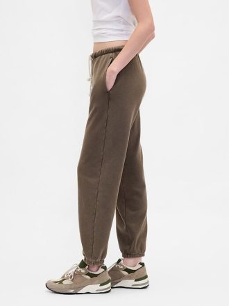 Pantaloni da jogging aderenti in French Terry pesante