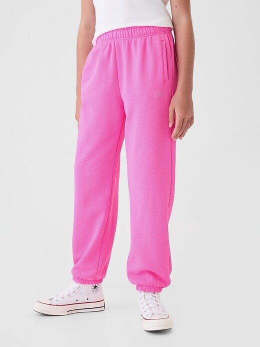 Pantaloni da jogging con logo morbido vintage per bambini Pantaloni da jogging con logo morbido vintage per bambini
