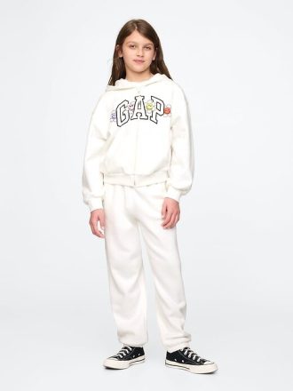 Pantaloni da jogging con logo VintageSoft per bambini