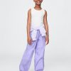 Pantaloni da jogging larghi in popeline per bambini Pantaloni da jogging larghi in popeline per bambini