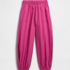Pantaloni da jogging larghi in popeline per bambini Pantaloni da jogging larghi in popeline per bambini