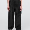 Pantaloni da jogging larghi in popeline per bambini Pantaloni da jogging larghi in popeline per bambini
