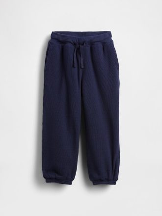Pantaloni da jogging termici con fodera in sherpa per neonati e bambini piccoli