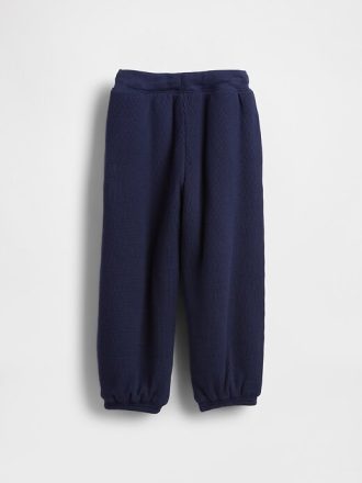 Pantaloni da jogging termici con fodera in sherpa per neonati e bambini piccoli