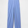 Pantaloni da pigiama a gamba larga con mini costine Pantaloni da pigiama a gamba larga con mini costine