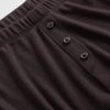 Pantaloni da pigiama a gamba larga con mini costine Pantaloni da pigiama a gamba larga con mini costine