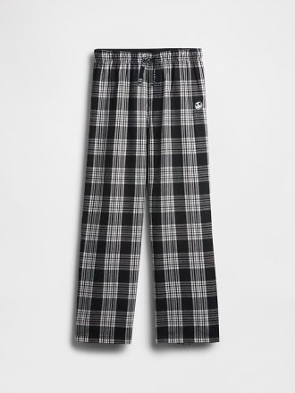 Pantaloni da pigiama in flanella con teschio per bambini Gap × Disney The Nightmare Before Christmas di Tim Burton