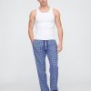 Pantaloni da pigiama in flanella leggera Pantaloni da pigiama in flanella leggera