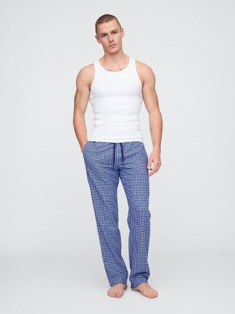 Pantaloni da pigiama in flanella leggera