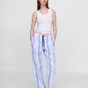 Pantaloni da pigiama in flanella leggera Pantaloni da pigiama in flanella leggera