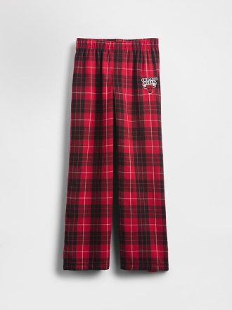 Pantaloni da pigiama in flanella NBA Chicago Bulls per bambini