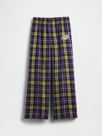 Pantaloni da pigiama in flanella NBA Los Angeles Lakers per bambini