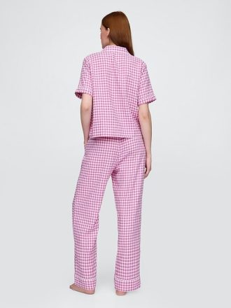 Pantaloni del pigiama in misto lino
