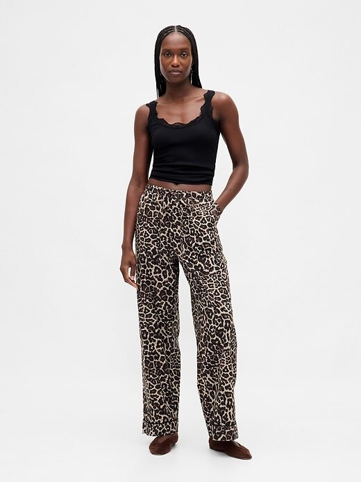 Pantaloni del pigiama in popeline Pantaloni del pigiama in popeline