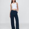 Pantaloni della tuta a gamba larga con cuciture Pantaloni della tuta a gamba larga con cuciture