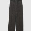 Pantaloni della tuta dritti con cuciture in French Terry pesante Pantaloni della tuta dritti con cuciture in French Terry pesante