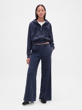 Pantaloni della tuta larghi con logo VintageSoft