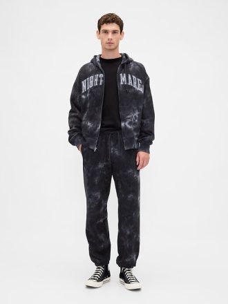 Pantaloni della tuta larghi con teschio Gap × Disney di Tim Burton, The Nightmare Before Christmas