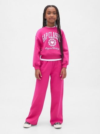 Pantaloni della tuta larghi e morbidi vintage per bambini
