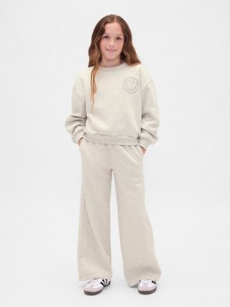 Pantaloni della tuta larghi e morbidi vintage per bambini