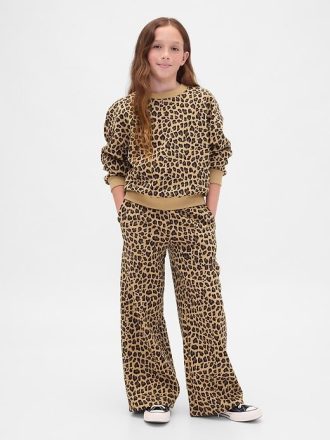 Pantaloni della tuta larghi e morbidi vintage per bambini