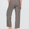 Pantaloni dritti alla caviglia in misto lino Pantaloni dritti alla caviglia in misto lino