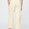 Pantaloni dritti alla caviglia in misto lino Pantaloni dritti alla caviglia in misto lino