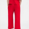 Pantaloni dritti alla caviglia in misto lino Pantaloni dritti alla caviglia in misto lino
