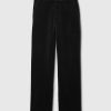 Pantaloni dritti in velluto a vita alta Pantaloni dritti in velluto a vita alta