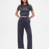 Pantaloni dritti pesanti VintageSoft in cotone biologico Pantaloni dritti pesanti VintageSoft in cotone biologico