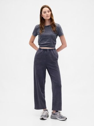 Pantaloni dritti pesanti VintageSoft in cotone biologico