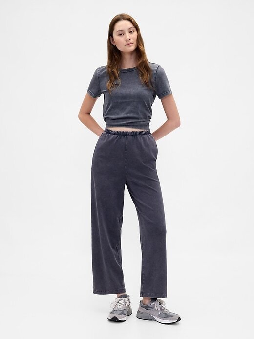 Pantaloni dritti pesanti VintageSoft in cotone biologico Pantaloni dritti pesanti VintageSoft in cotone biologico