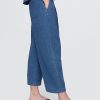Pantaloni Easy Barrel in garza di cotone Pantaloni Easy Barrel in garza di cotone