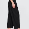Pantaloni Easy Barrel in misto lino a vita media Pantaloni Easy Barrel in misto lino a vita media