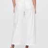 Pantaloni Easy Barrel in misto lino a vita media Pantaloni Easy Barrel in misto lino a vita media