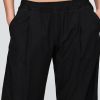 Pantaloni Easy Barrel in misto lino a vita media Pantaloni Easy Barrel in misto lino a vita media
