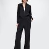 Pantaloni GapFit Tech a vita alta con orlo diviso Pantaloni GapFit Tech a vita alta con orlo diviso