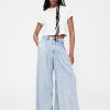 Pantaloni in denim drappeggiati a vita alta GapStudio Pantaloni in denim drappeggiati a vita alta GapStudio