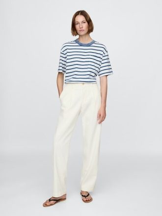 Pantaloni in denim plissettato per adulti Gap × DÔEN