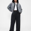 Pantaloni in denim plissettato ultra-morbidi a vita alta 365