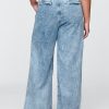 Pantaloni in denim plissettato ultra-morbidi a vita alta 365