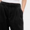 Pantaloni in denim plissettato ultra-morbidi a vita alta 365