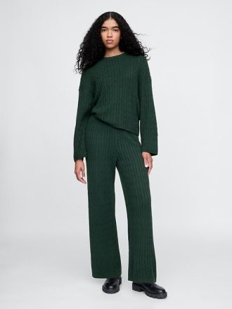 Pantaloni in maglia a trecce CashSoft