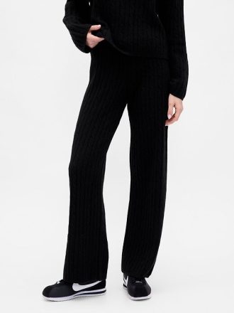 Pantaloni in maglia a trecce CashSoft