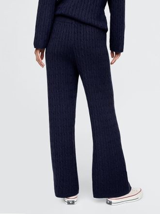 Pantaloni in maglia a trecce CashSoft