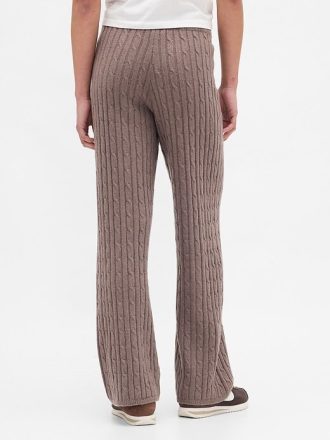 Pantaloni in maglia a trecce CashSoft