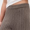 Pantaloni in maglia a trecce CashSoft Pantaloni in maglia a trecce CashSoft